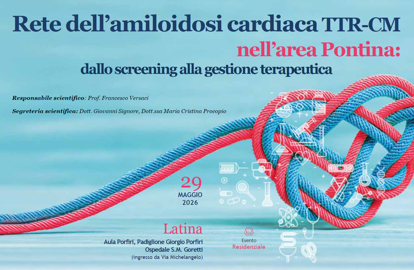 Rete dell’amiloidosi TTR-CM nell'area Pontina: dallo screening alla gestione terapeutica
